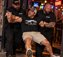 Load image into Gallery viewer, SAT UR DAY BLACK Tee Shirt
